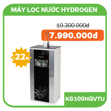 5 Lý do nên chọn máy lọc nước Kangaroo Hydrogen KG100HQ