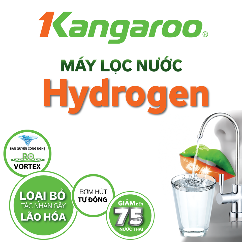 máy lọc nước kangaroo hydrogen