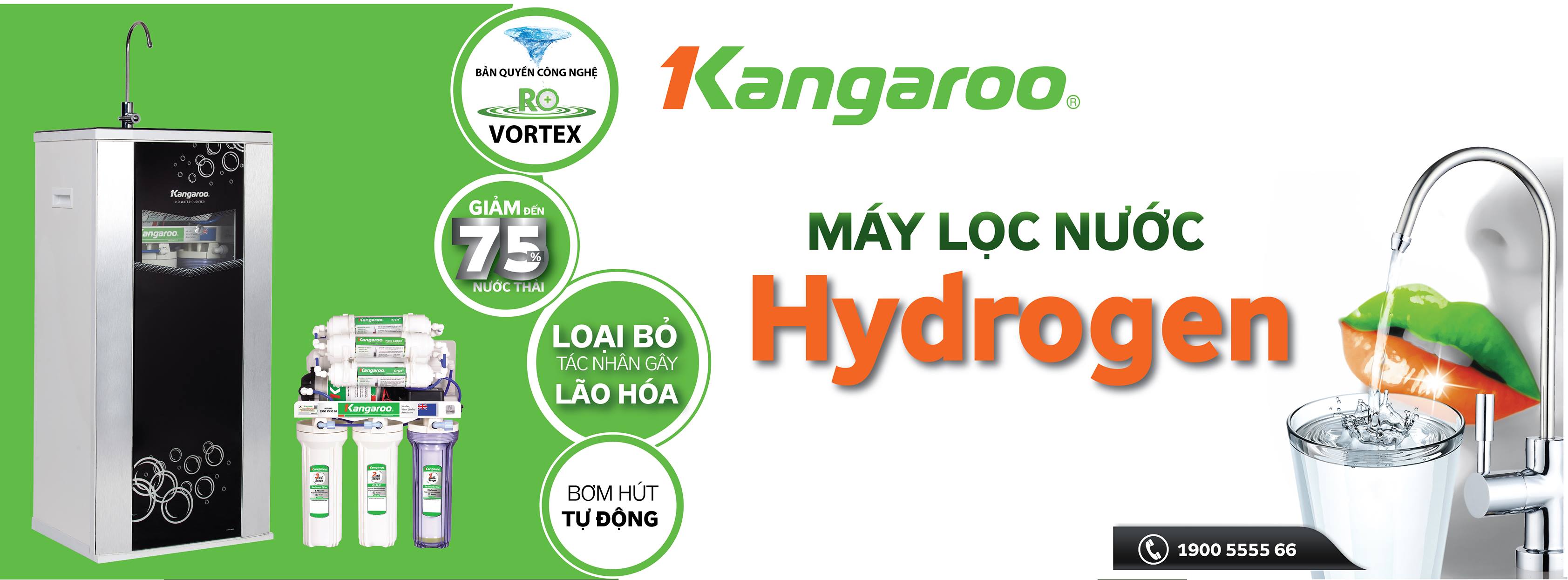máy lọc nước kangaroo hydrogen KG100HQ