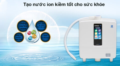 7 loại nước được tạo ra bởi máy lọc nước ion kiềm Kangen